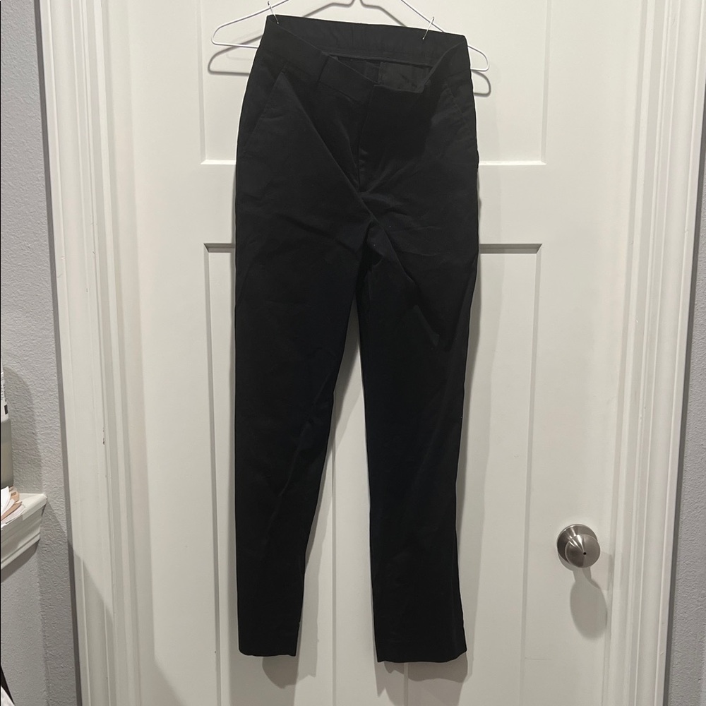 Calvin Klein Boy Black Tailored Dress Pants.  Size 14.  Worn 1 time